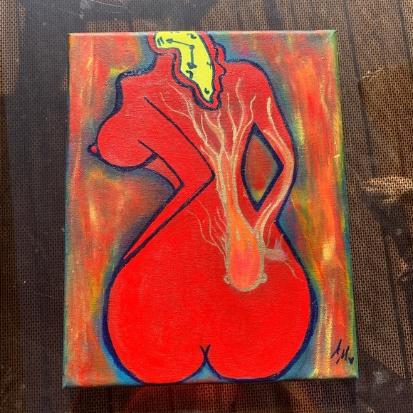 Acrylic painting on canvas